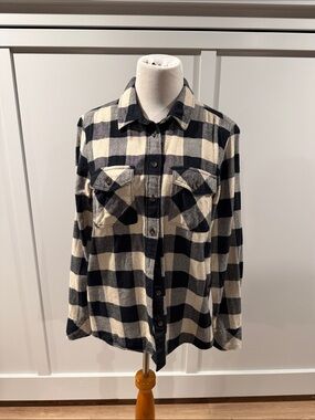 Roots 100% cotton flannel shirt